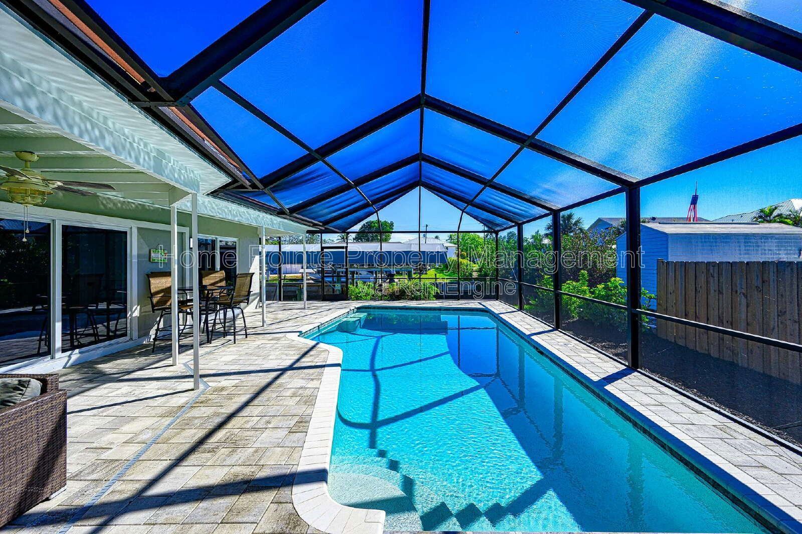 Waterfront Furnished Pool Home with Gulf & Canal Views in Estero Bay Shores property image
