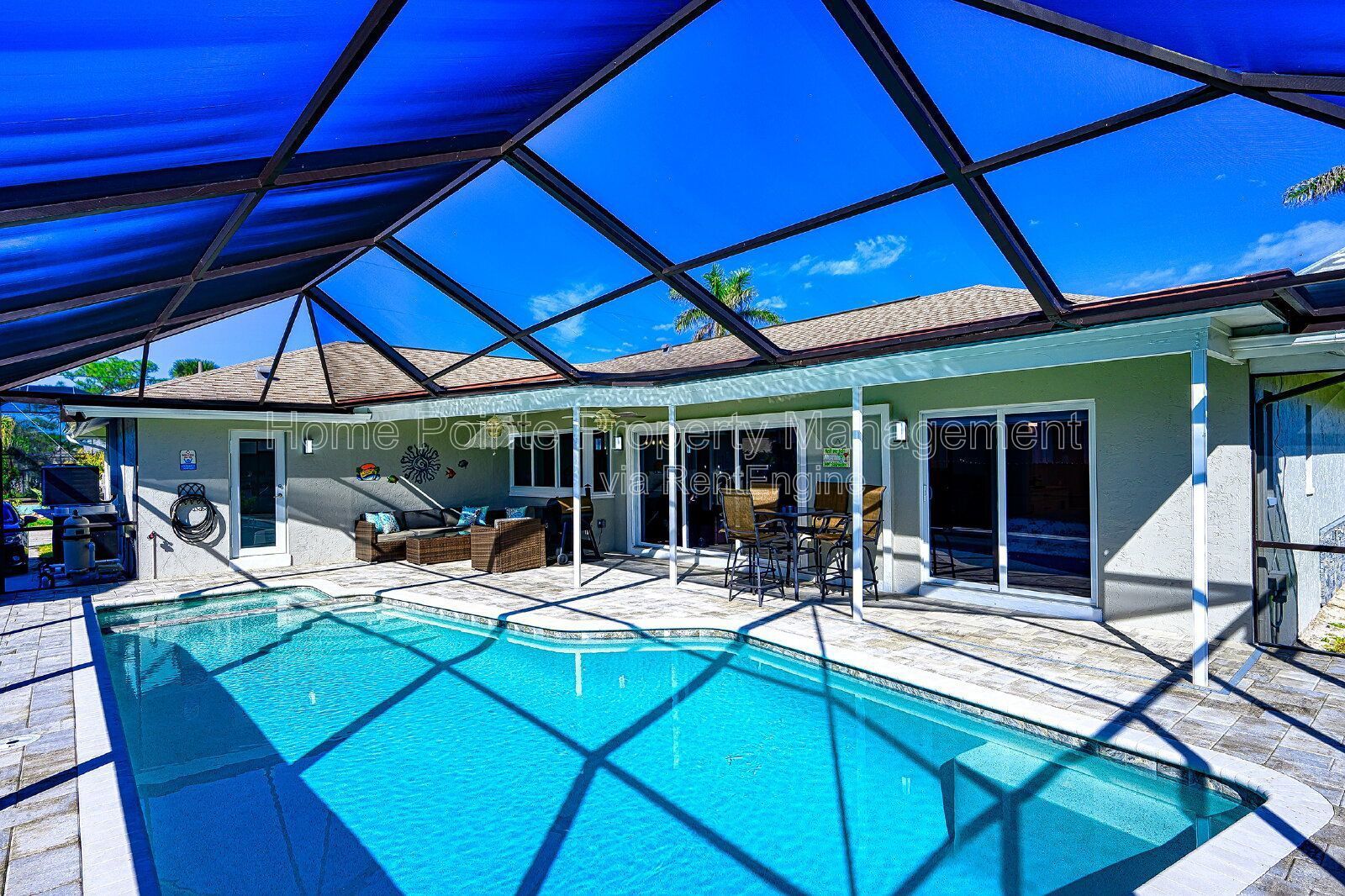 Waterfront Furnished Pool Home with Gulf & Canal Views in Estero Bay Shores property image